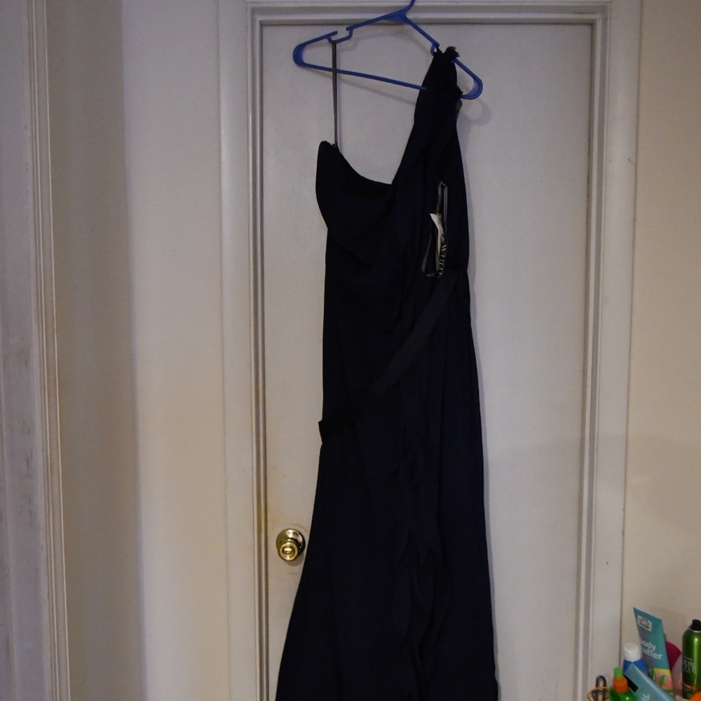Vera wang white bridesmaids collection gown